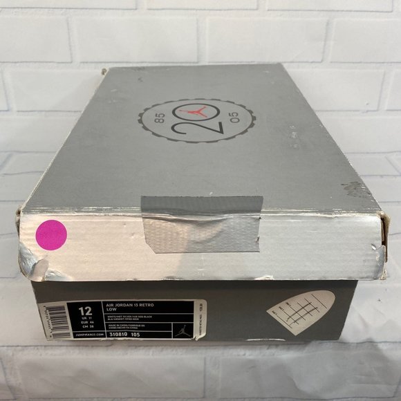 Jordan retro 13 low red white size 12 - Picture 12 of 12